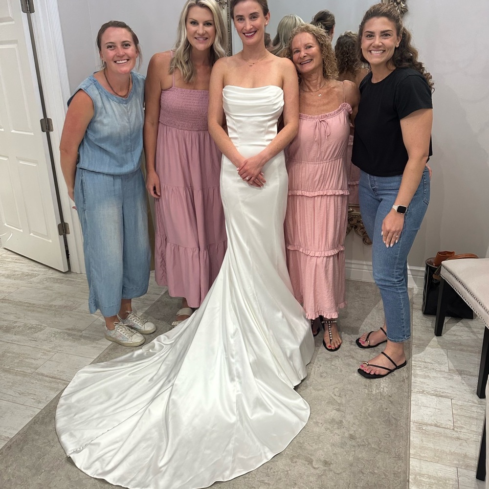 Lovers+Friends Tiered Midi Dress $248 Coral Pink S